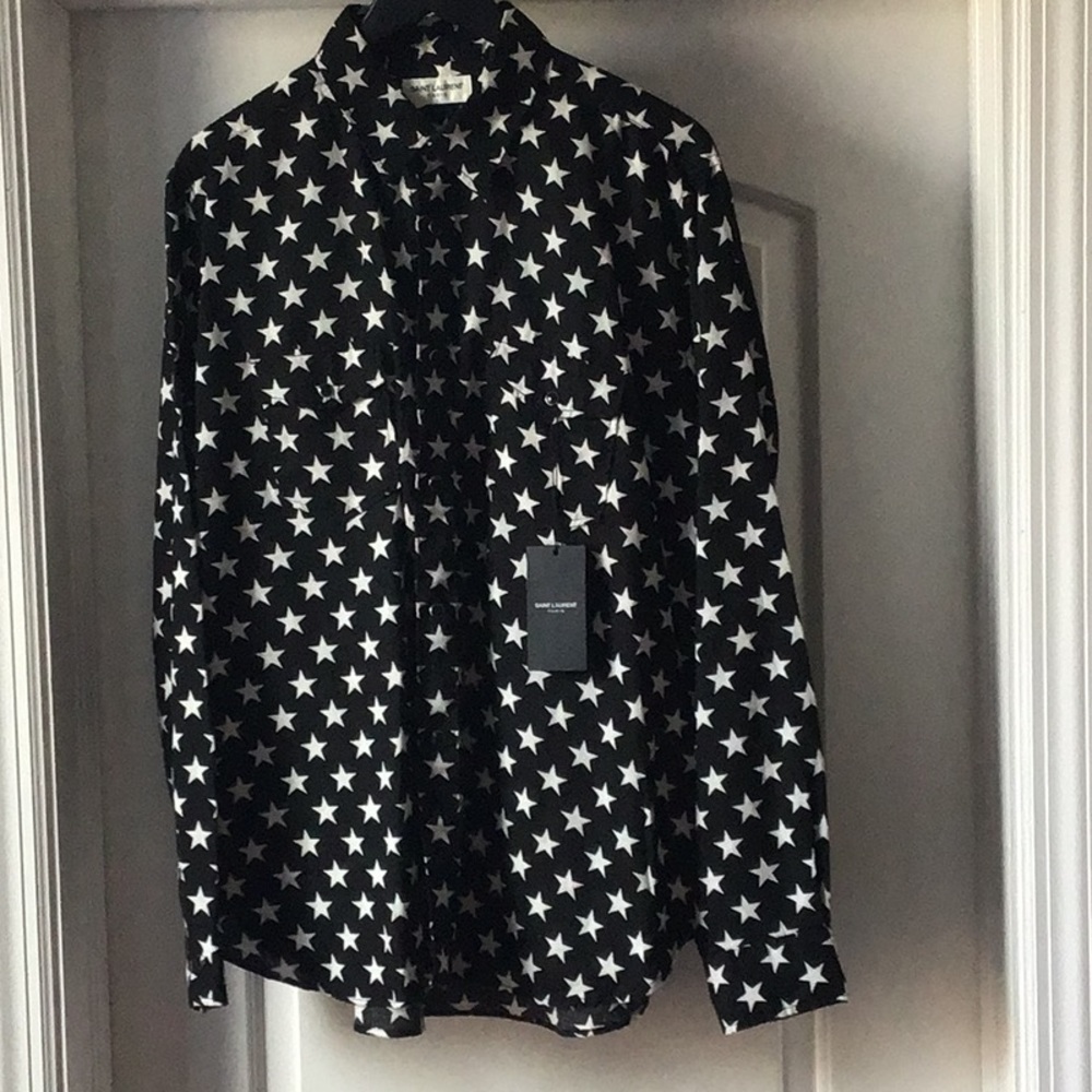 Saint Laurent Snap button shirt